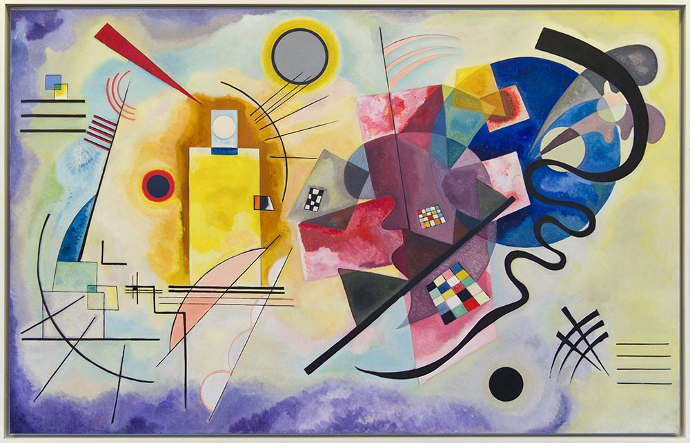 movimento pittorico informalismo Kandinskij – Giallo, rosso, blu